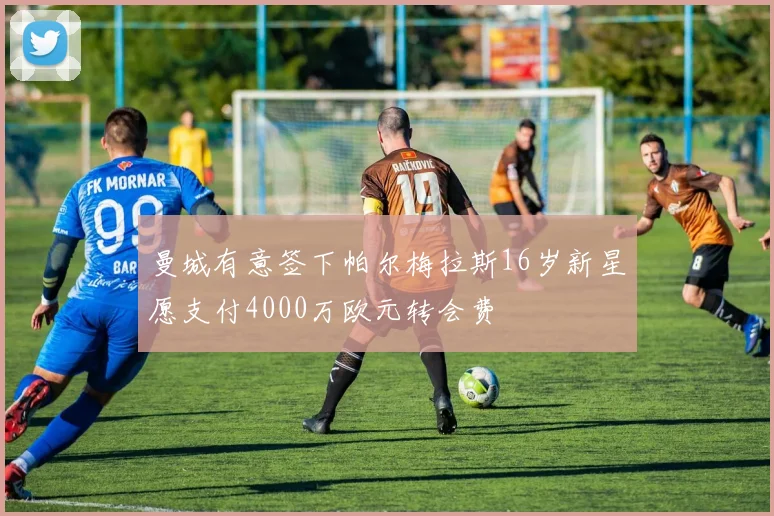 曼城有意签下帕尔梅拉斯16岁新星愿支付4000万欧元转会费